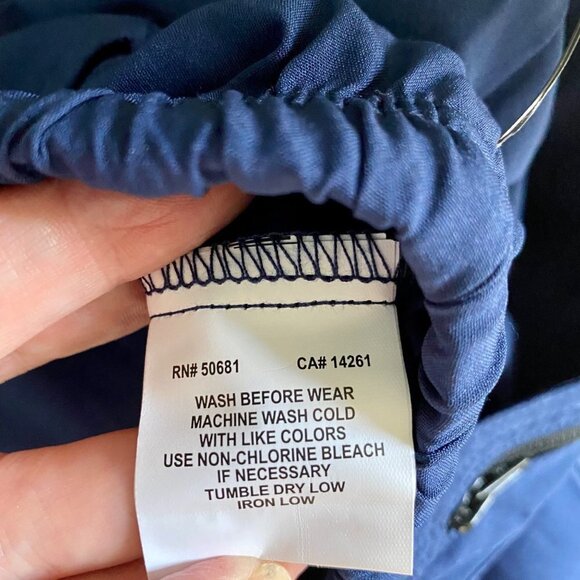 Barco One Men’s Navy Blue Jog Pants Pockets Moisture Wicking XS NEW NWT - Picture 9 of 13